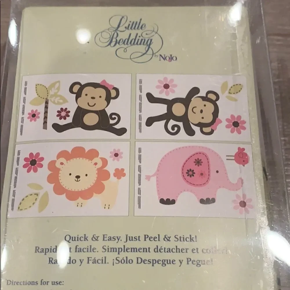 Little bedding peel sticker